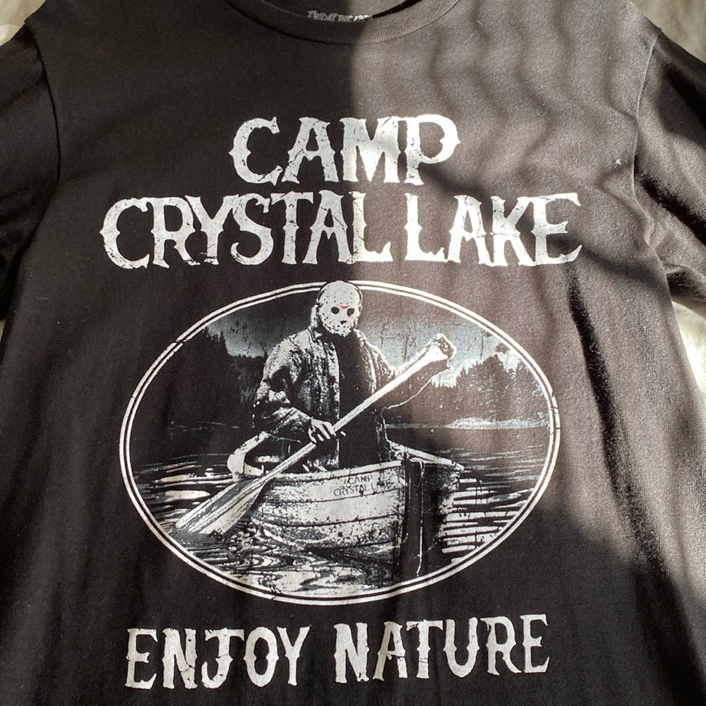 Camp Crystal Lake Friday the 13th Horror Shirt